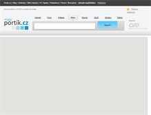 Tablet Screenshot of mapy.portik.cz